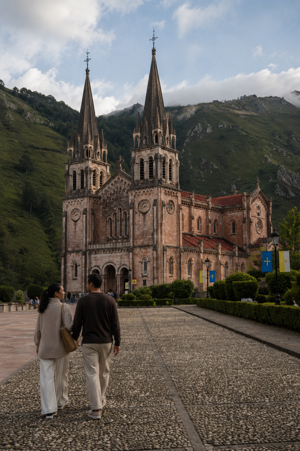 Covadonga, heiligdom in de Picos de Europa