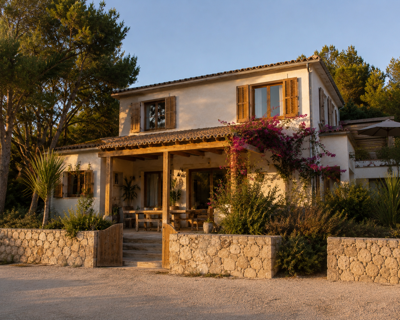 Exterieur van Casa Donosti met tuin