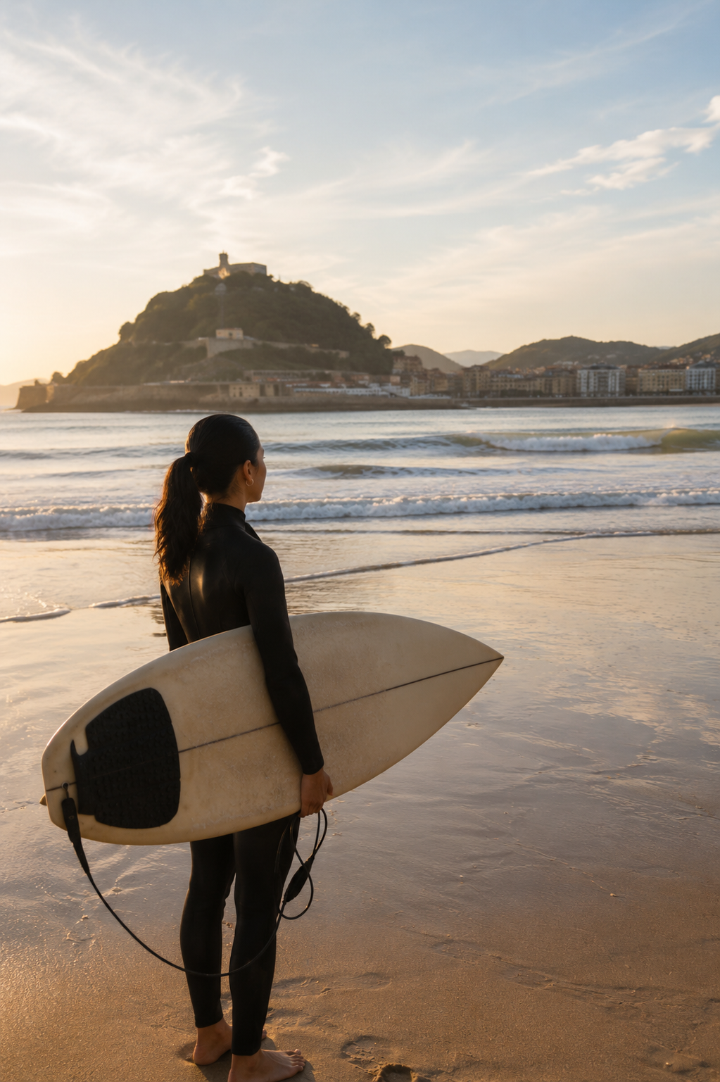 Surfen in San Sebastián